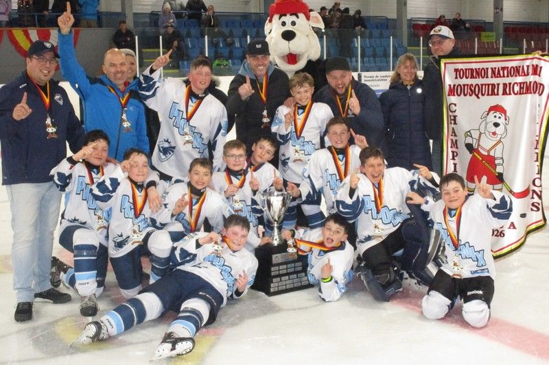 Les équipes de Sherbrooke brillent au tournoi M-11 Mousquiri